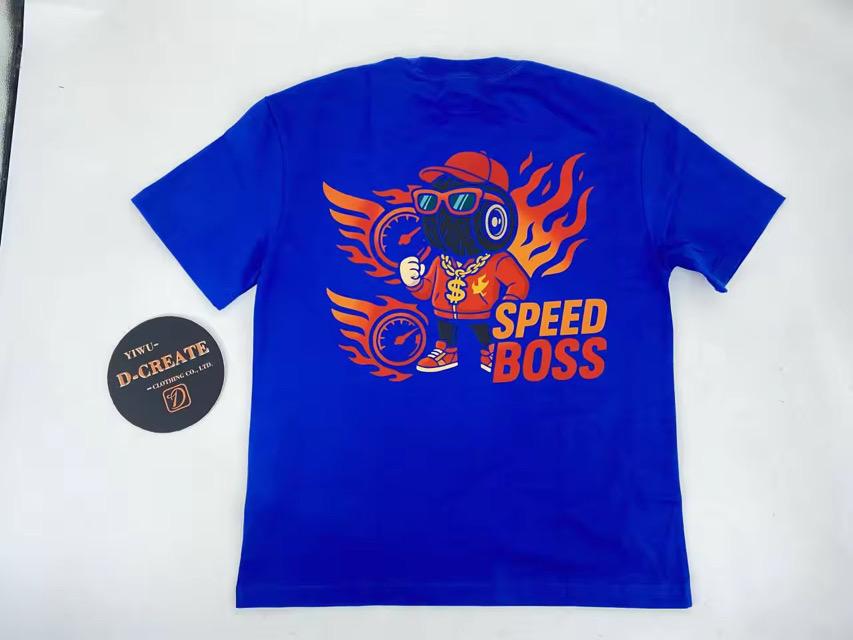 Blue shirt and shorts set